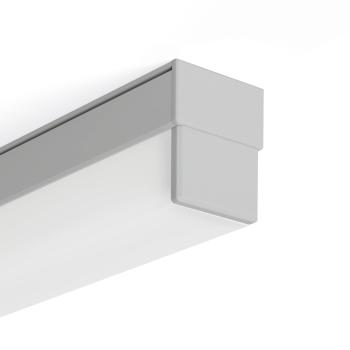 Preview: Profilabschluss für LED-Leuchtenprofile